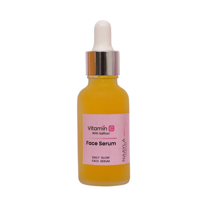 Vitamin C face serum with Saffron